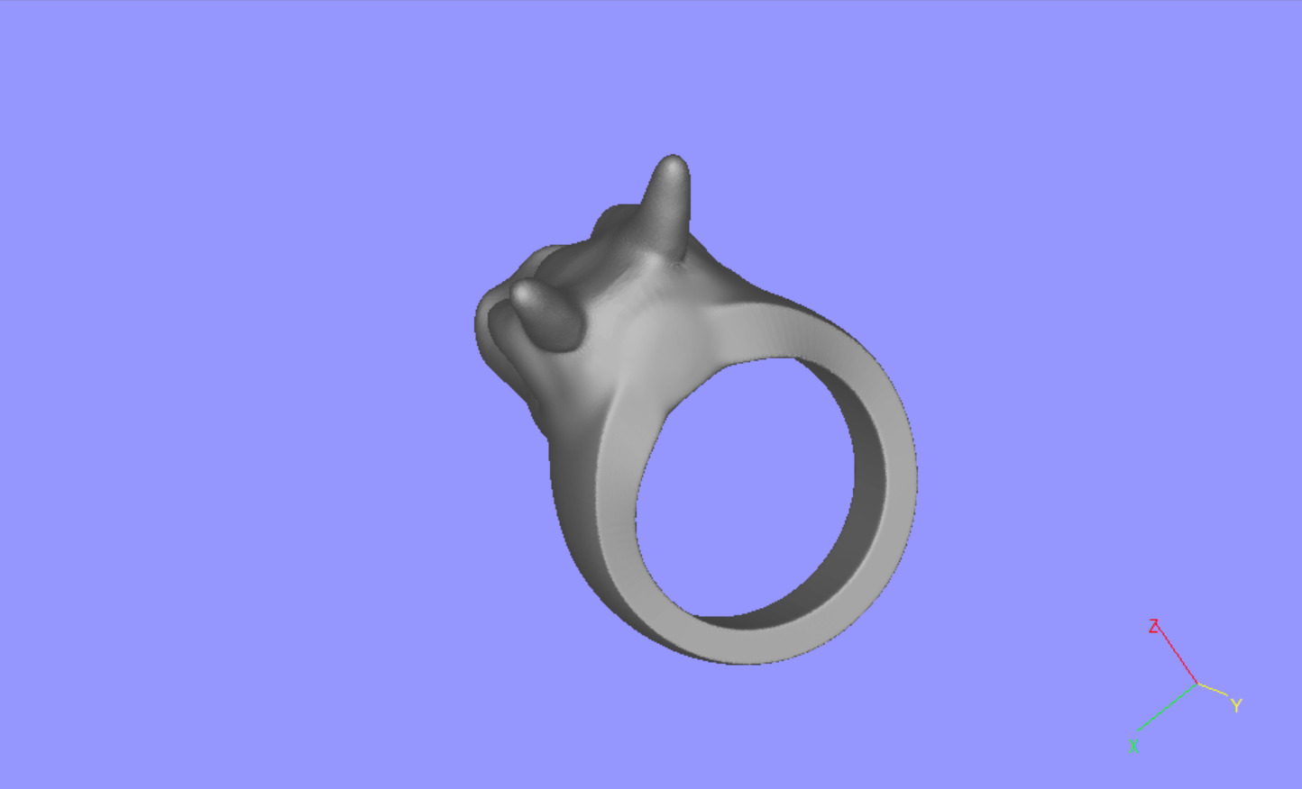 Charizard Ring 3D print model_6