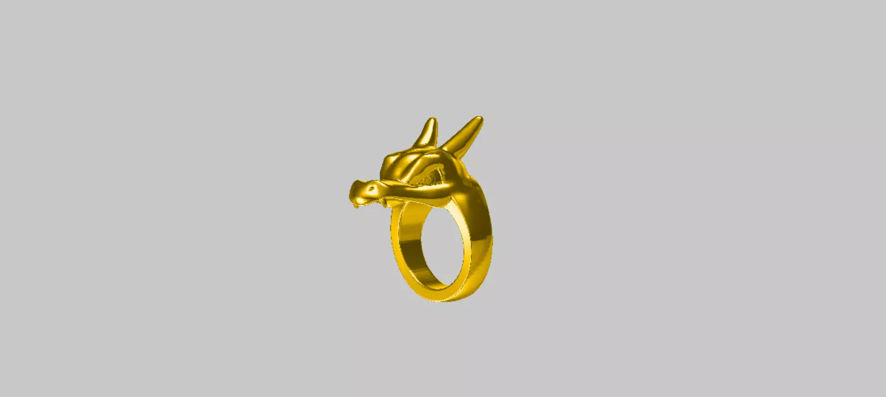 Charizard Ring 3D print model_0