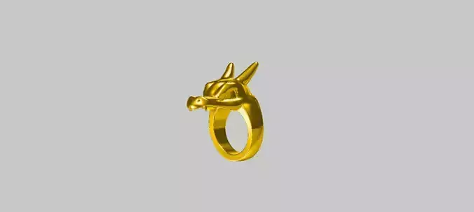 Charizard Ring 3D print model