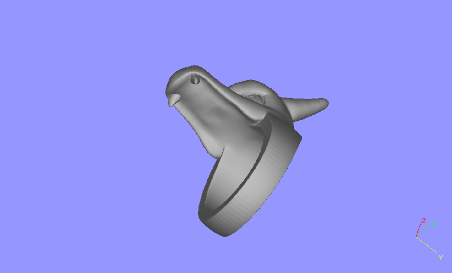 Charizard Ring 3D print model_5