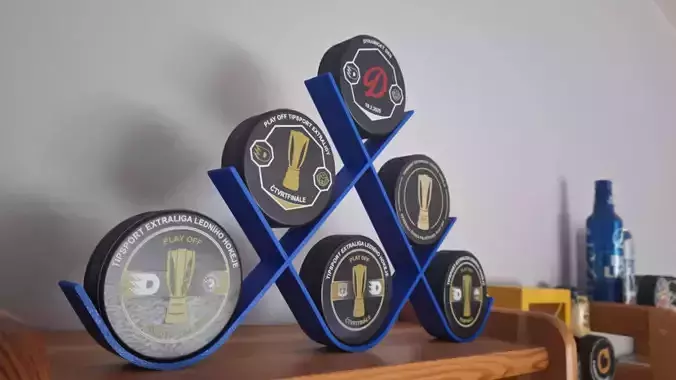 Pucks holder
