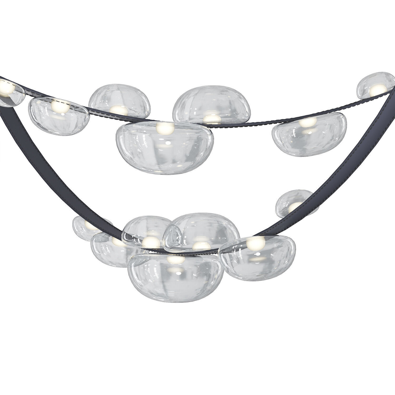 DEW DROPS pendant 3D model_2