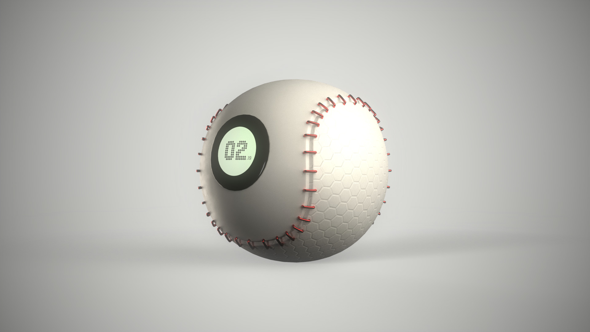 Sci-fi Weapon - Grenade Ball Launcher Low-poly 3D model_9