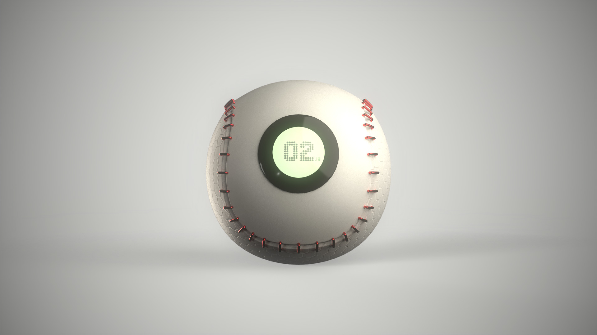 Sci-fi Weapon - Grenade Ball Launcher Low-poly 3D model_10