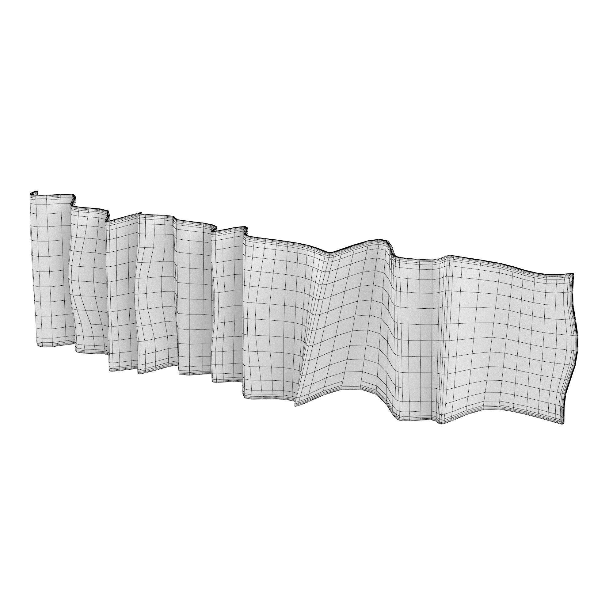 Ridges Sculpture 3D model_4