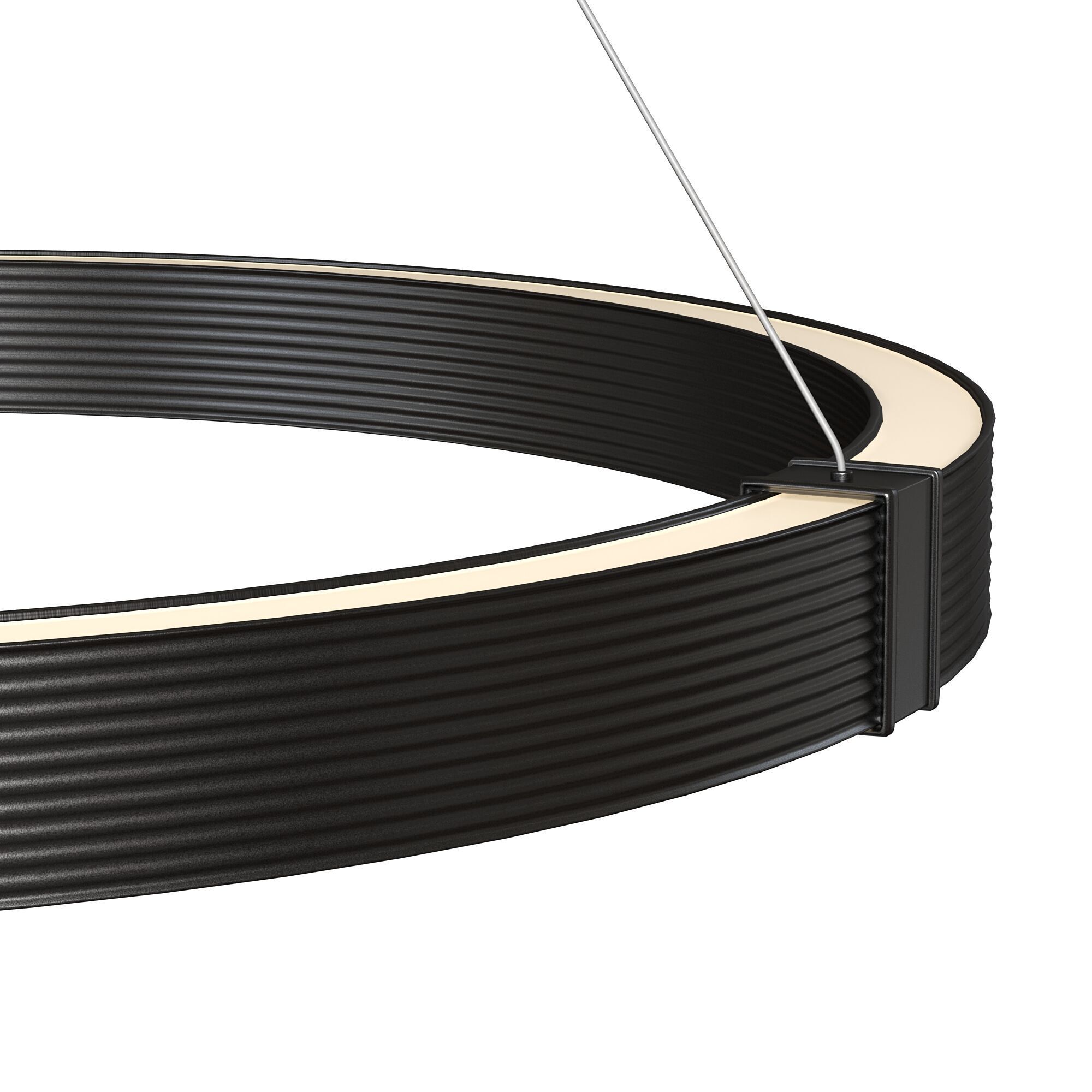 Hughes LED Chandelier 3D model_4