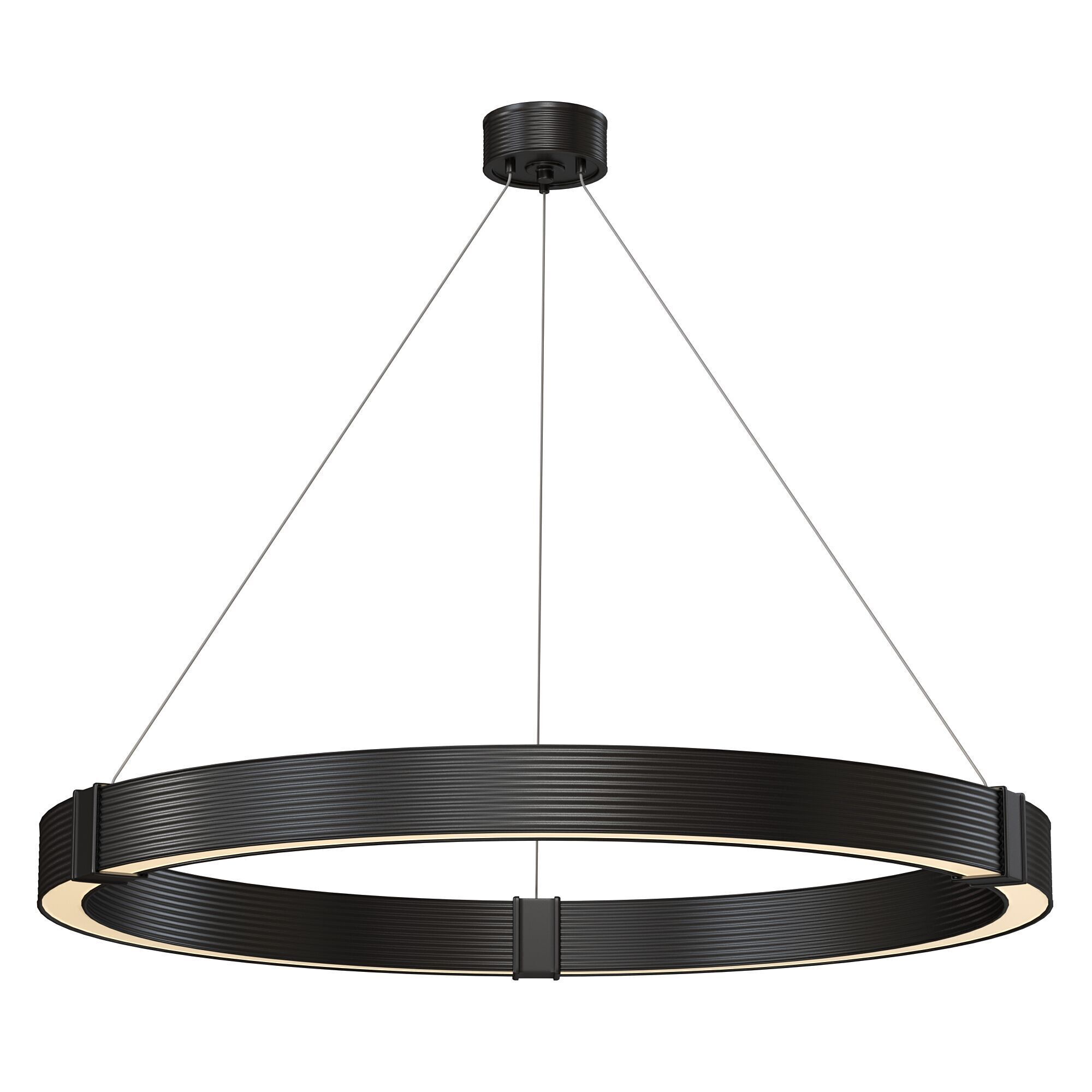 Hughes LED Chandelier 3D model_1