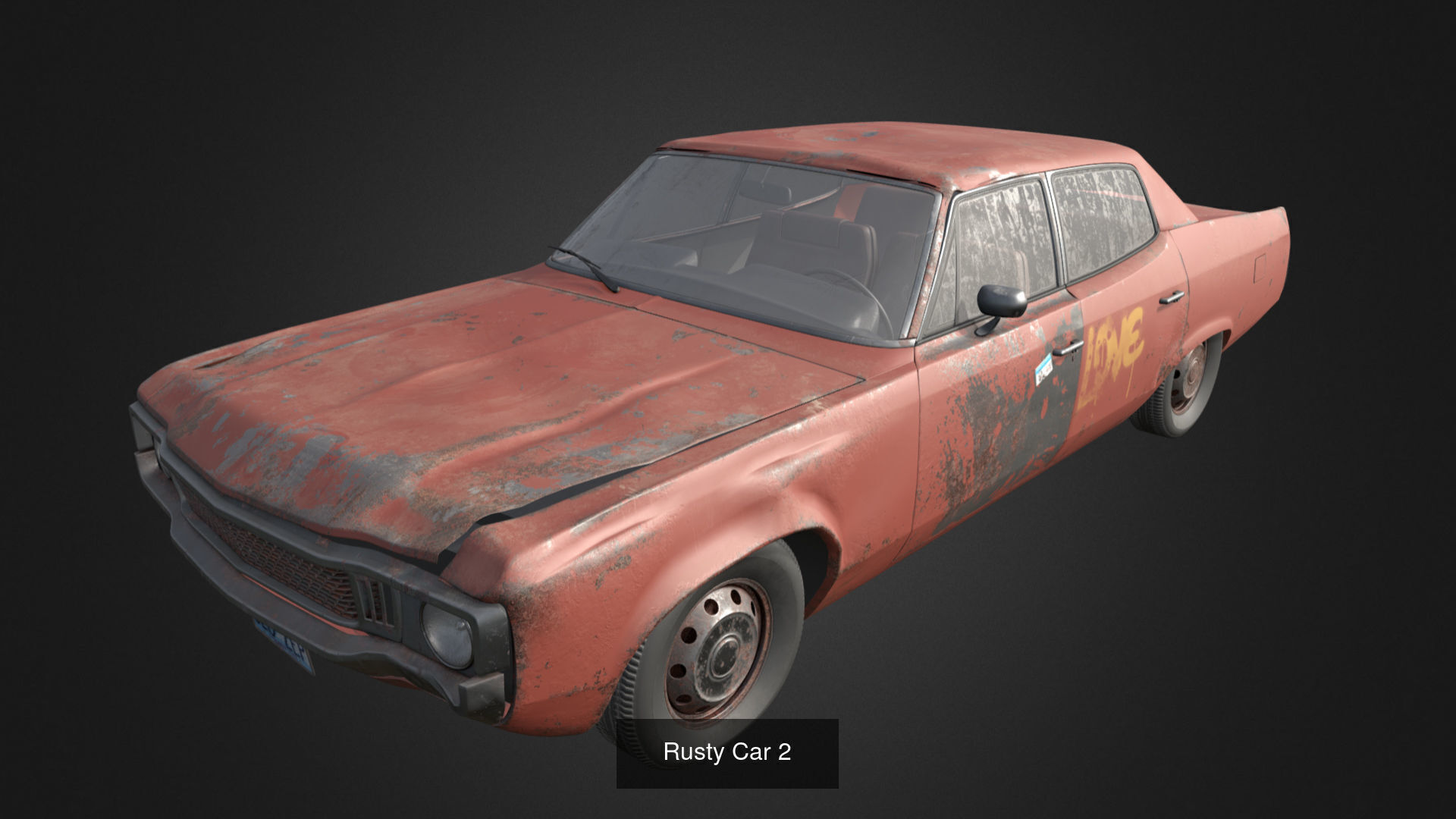 Rusty Cars 3D Model Collection_2