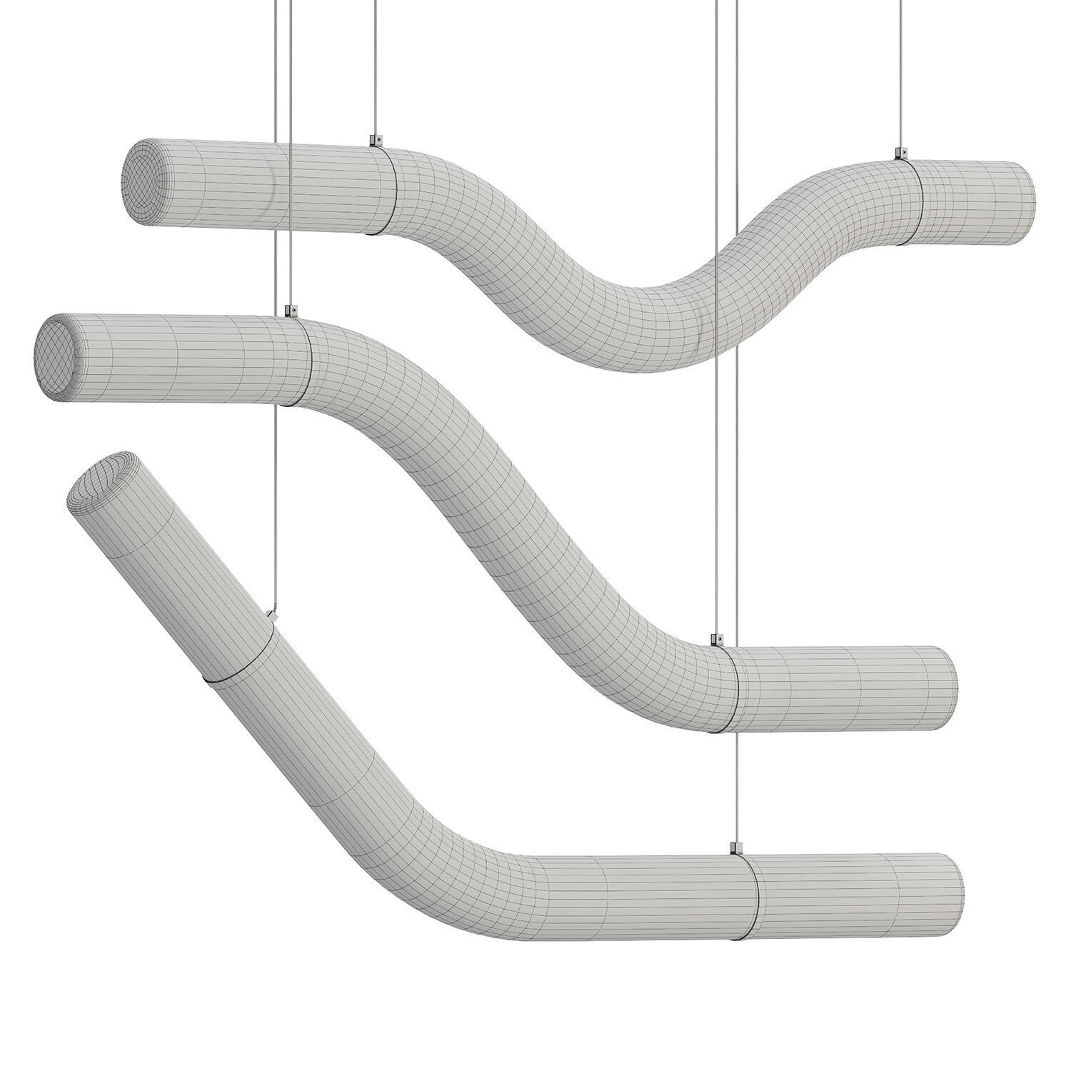 Liberty Pendant Light 3D model_4