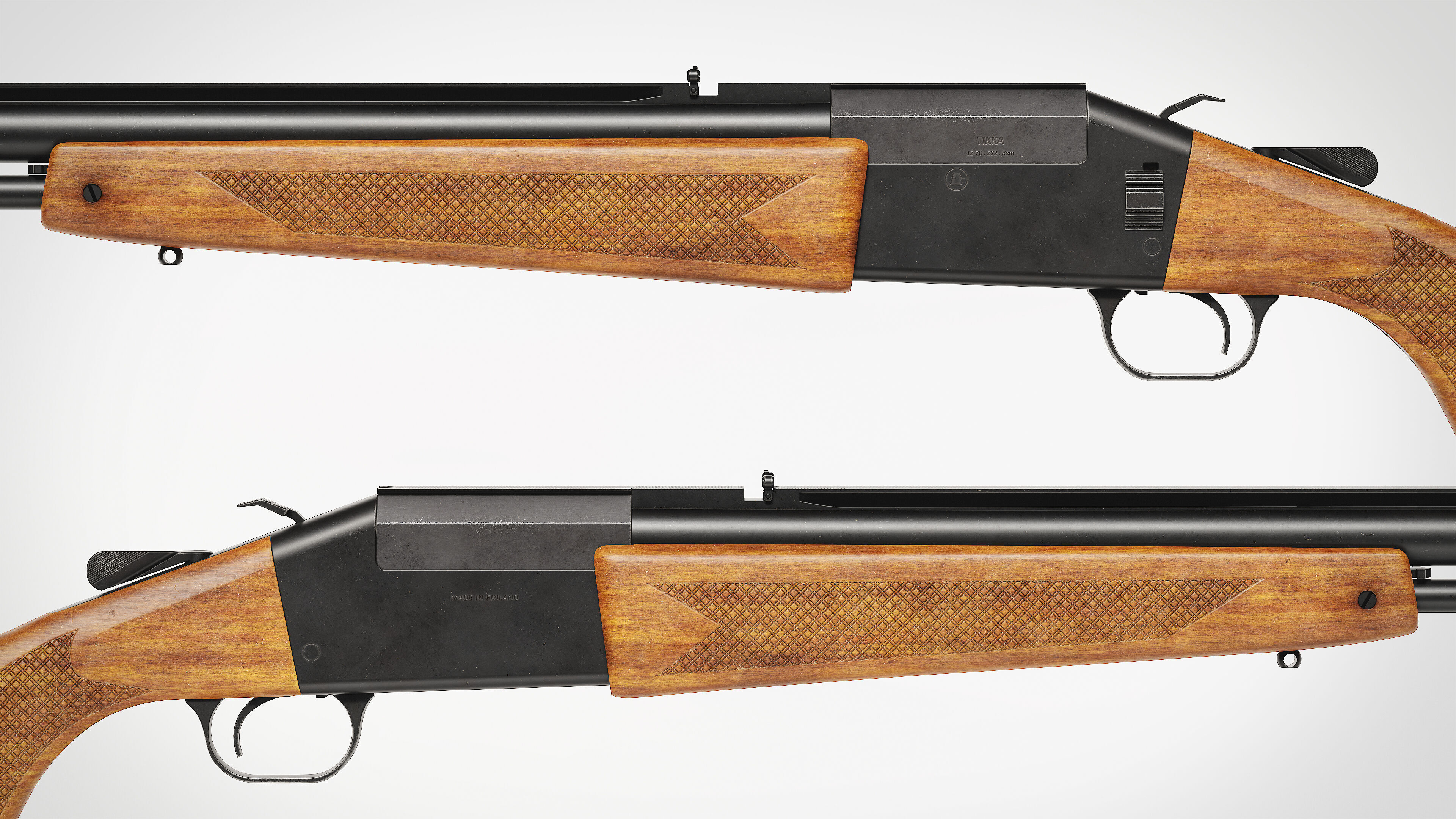 Tikka M07 Low-poly 3D model_3