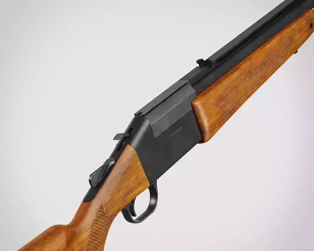 Tikka M07 Low-poly 3D model