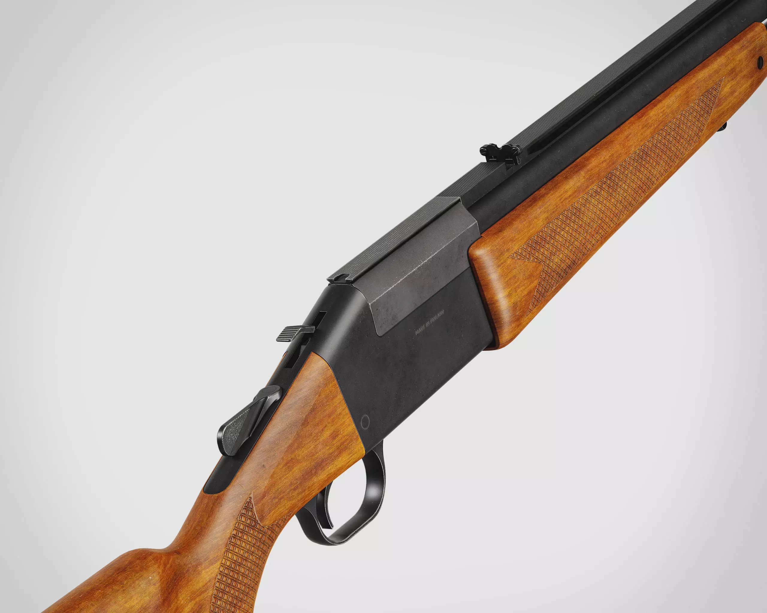 Tikka M07 Low-poly 3D model_0