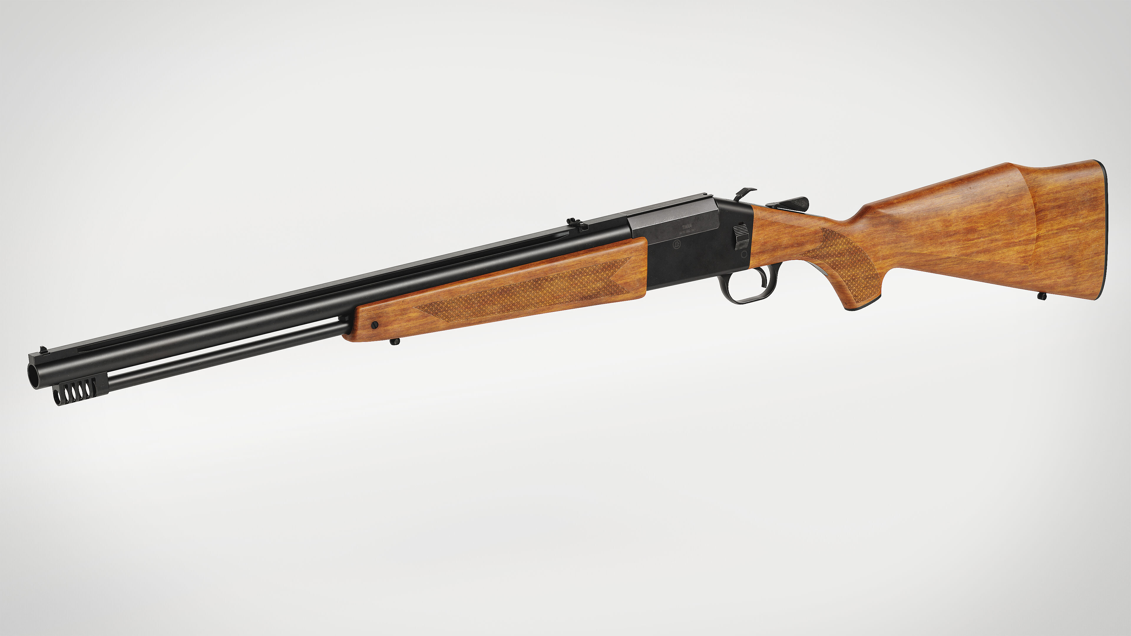 Tikka M07 Low-poly 3D model_2