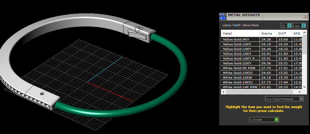 lock bracelet 2 3D print model_3