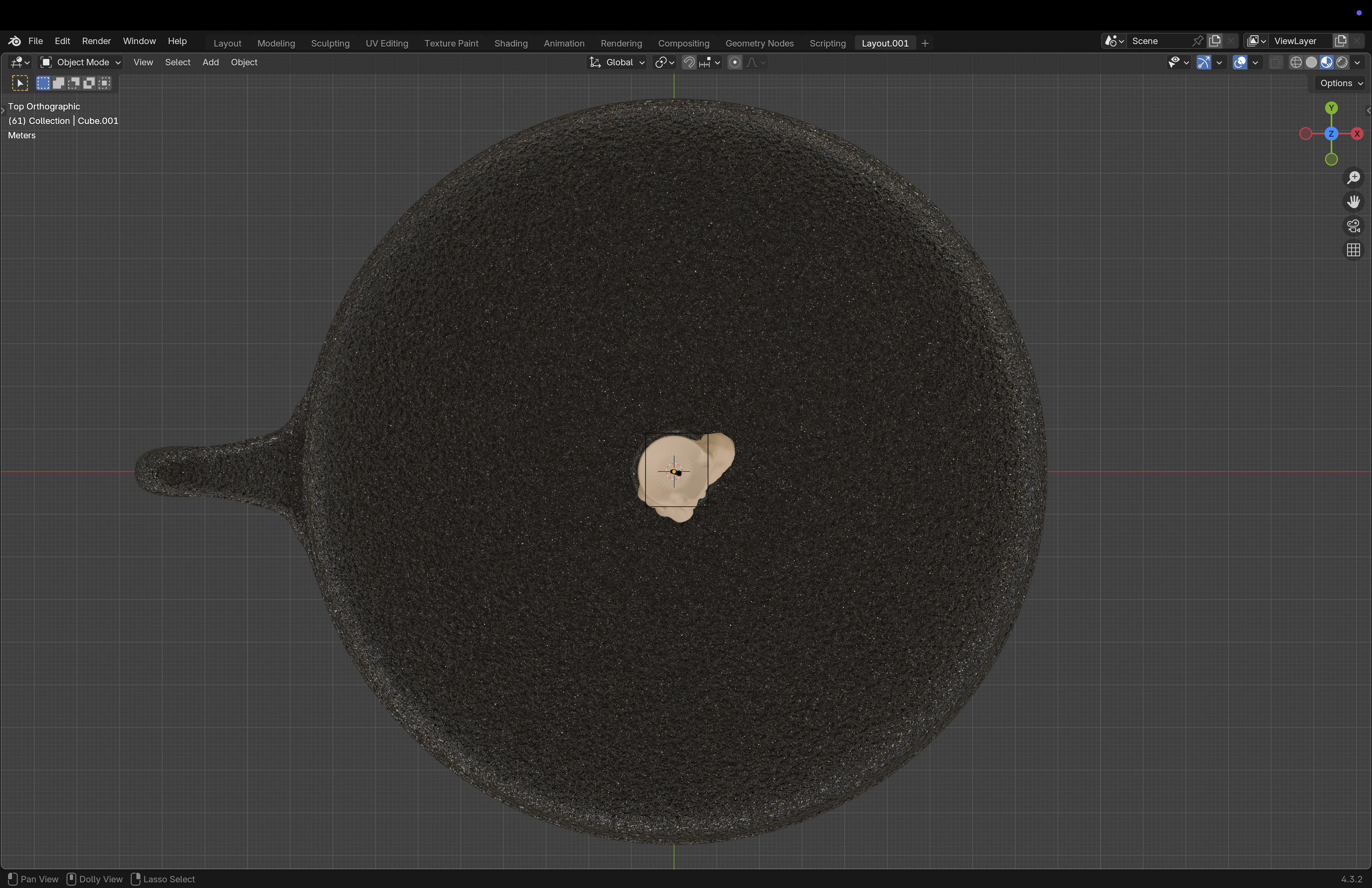 Candlestick Candleholder 3D model_4