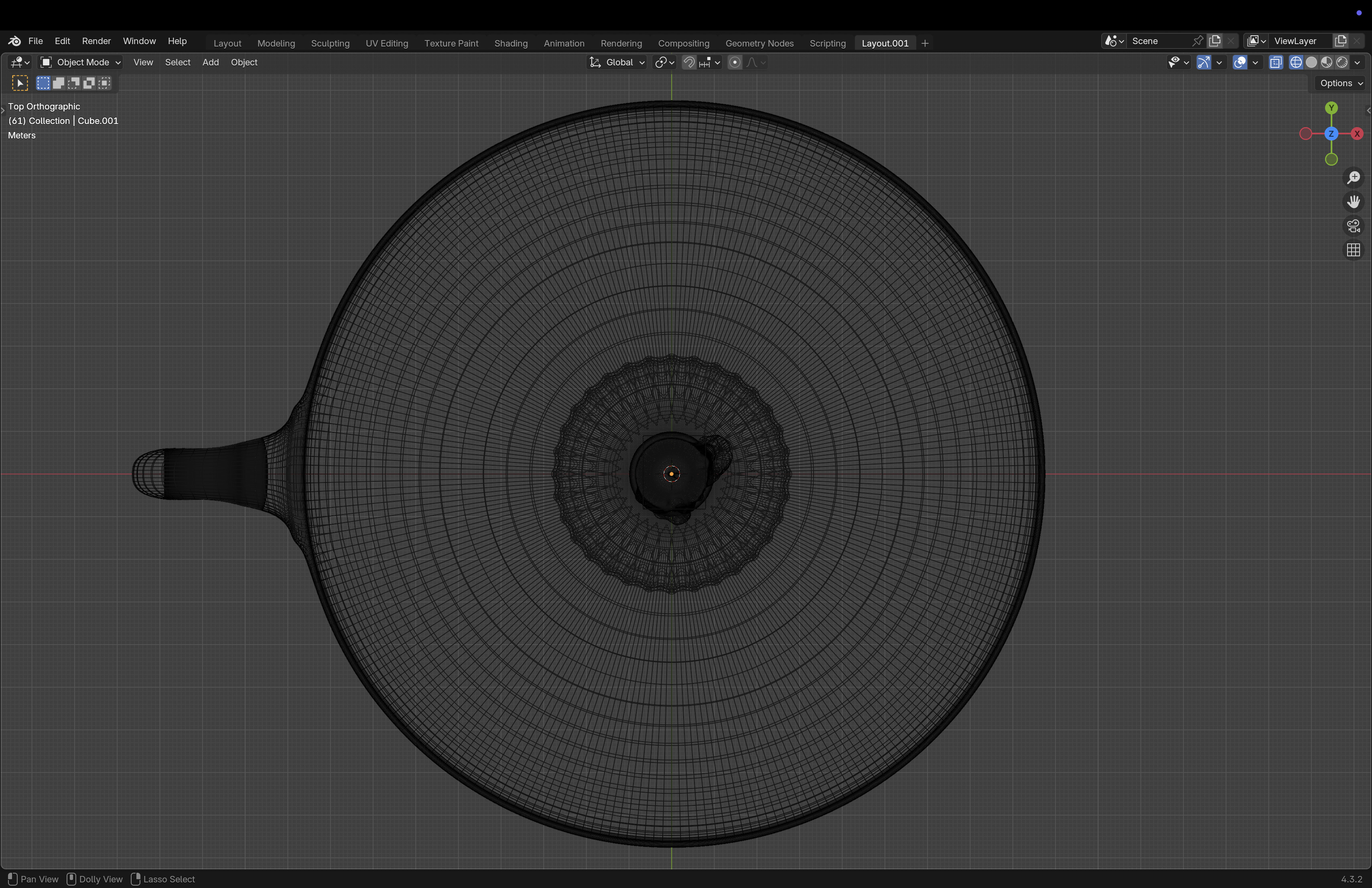 Candlestick Candleholder 3D model_5