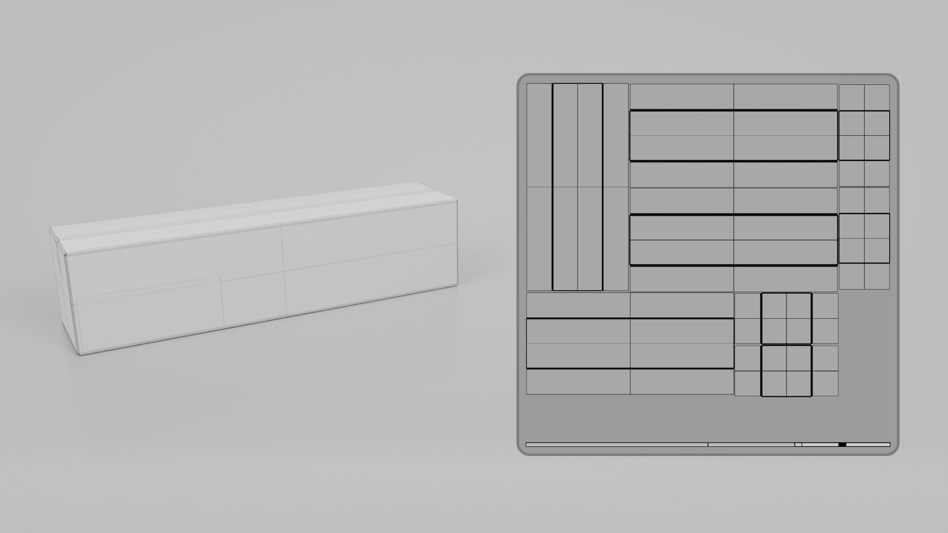 Cardboard Box R-282 - Rigged and Customizable Low-poly 3D model_14