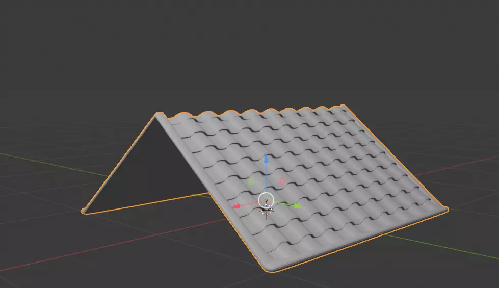 High Poly Roof 3D Model Free 3D model_0