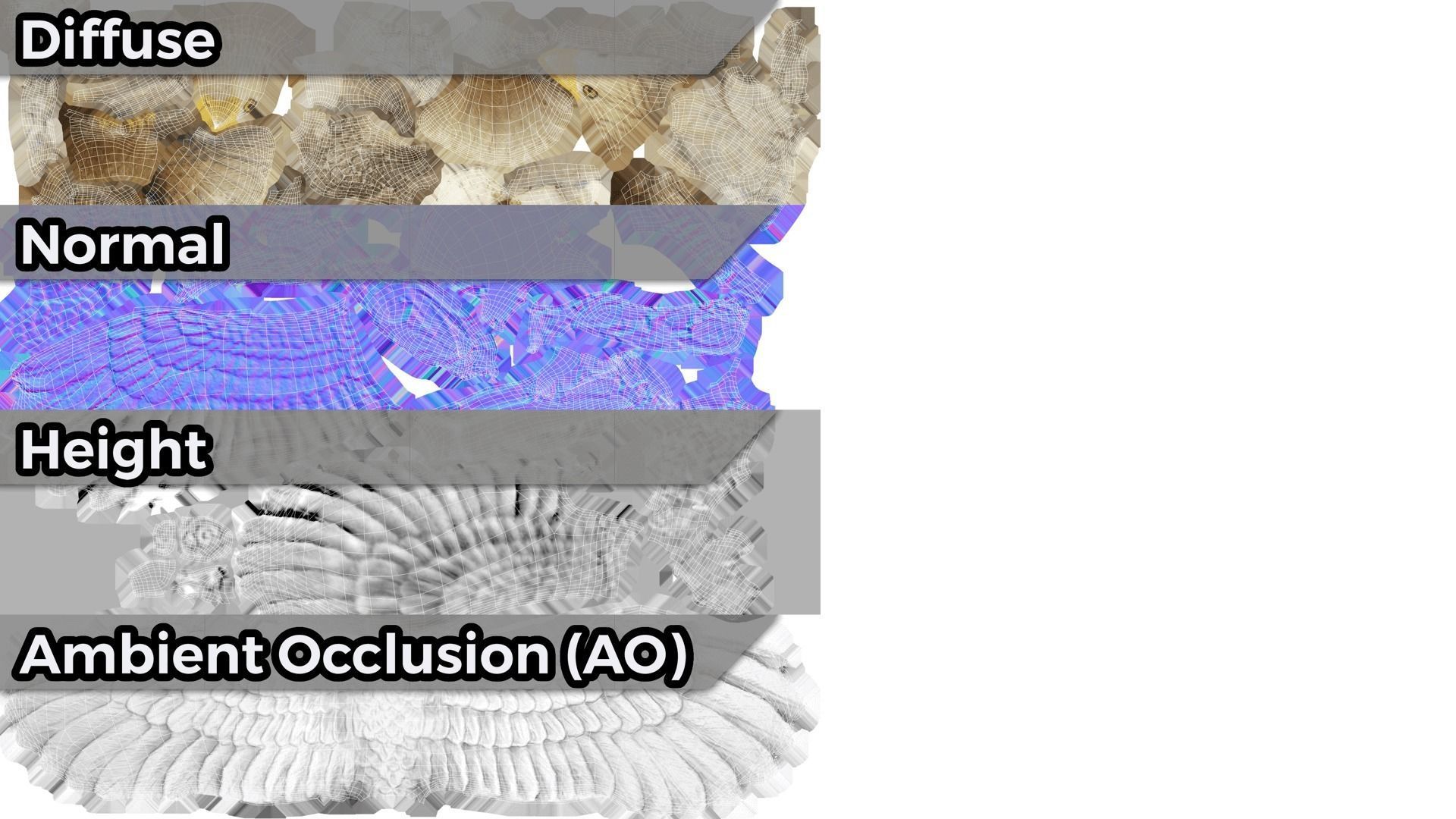 0001-09 Small Eagle 3D print model_2