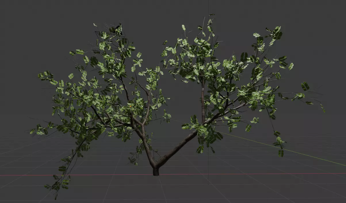 High Poly Guava Tree 3D Model Free 3D model_0