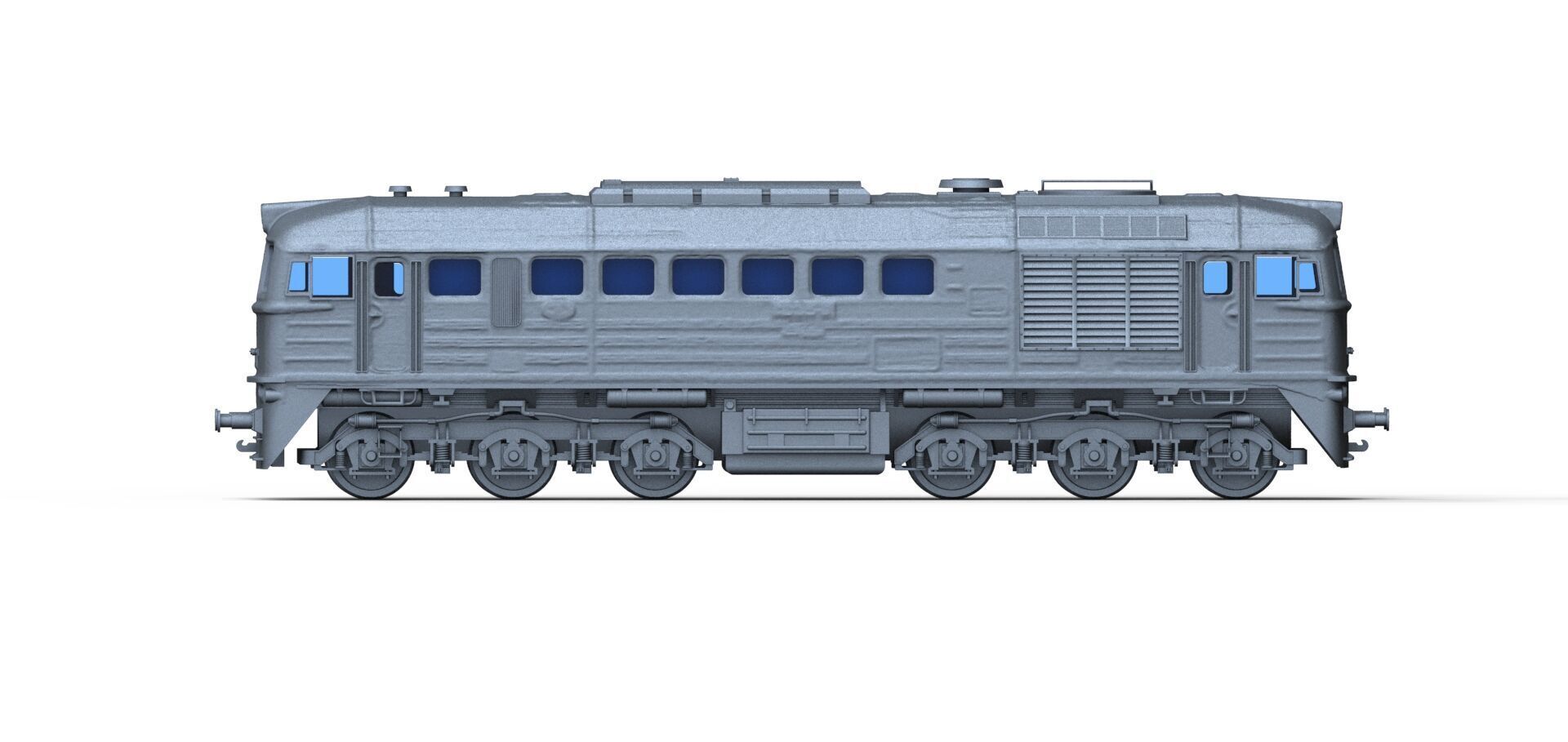 LOK BR 120  V200 TAIGATROMMEL 3D print model_1