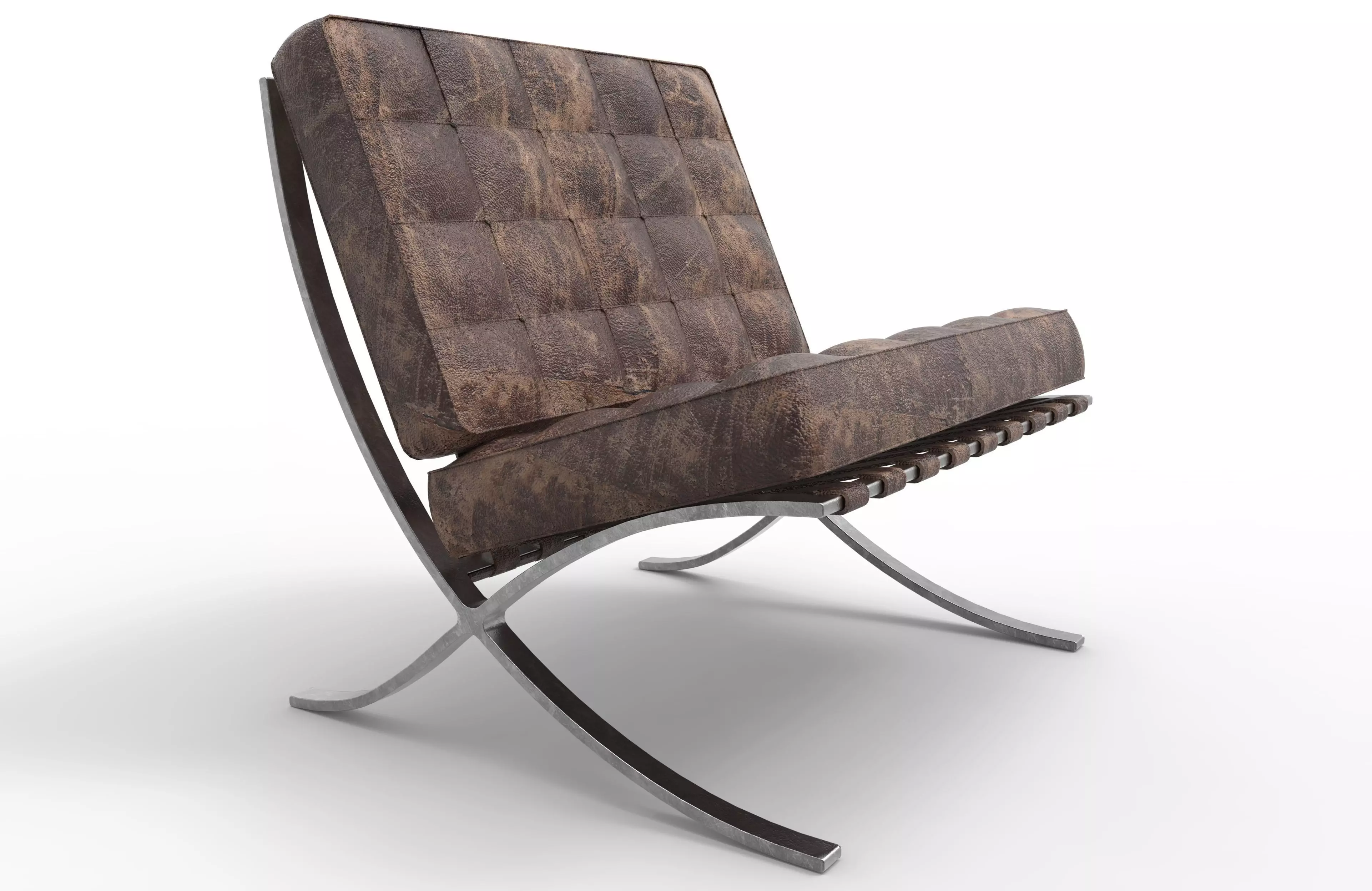 Barcelona Chair knoll 3D model_0