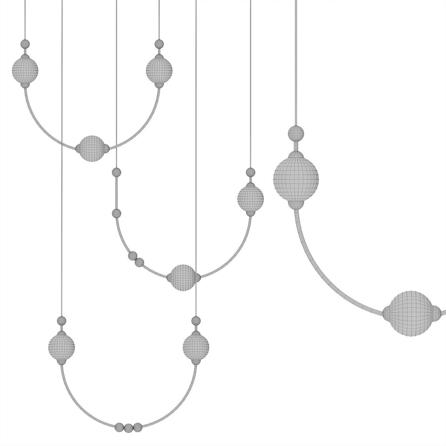 Pendant lamp VERITY 3D model_5