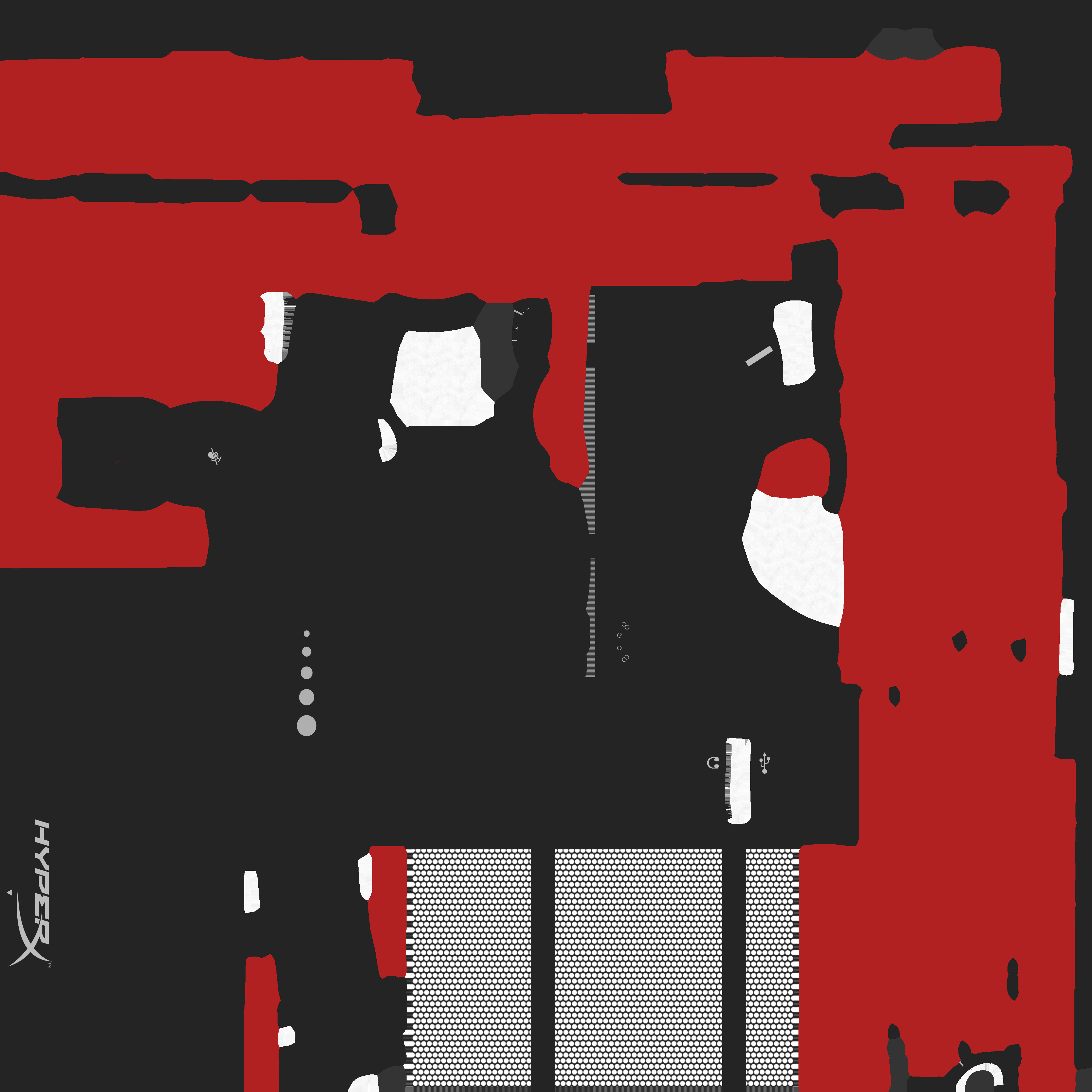 HyperX QuadCast 3D model Low-poly 3D model_5