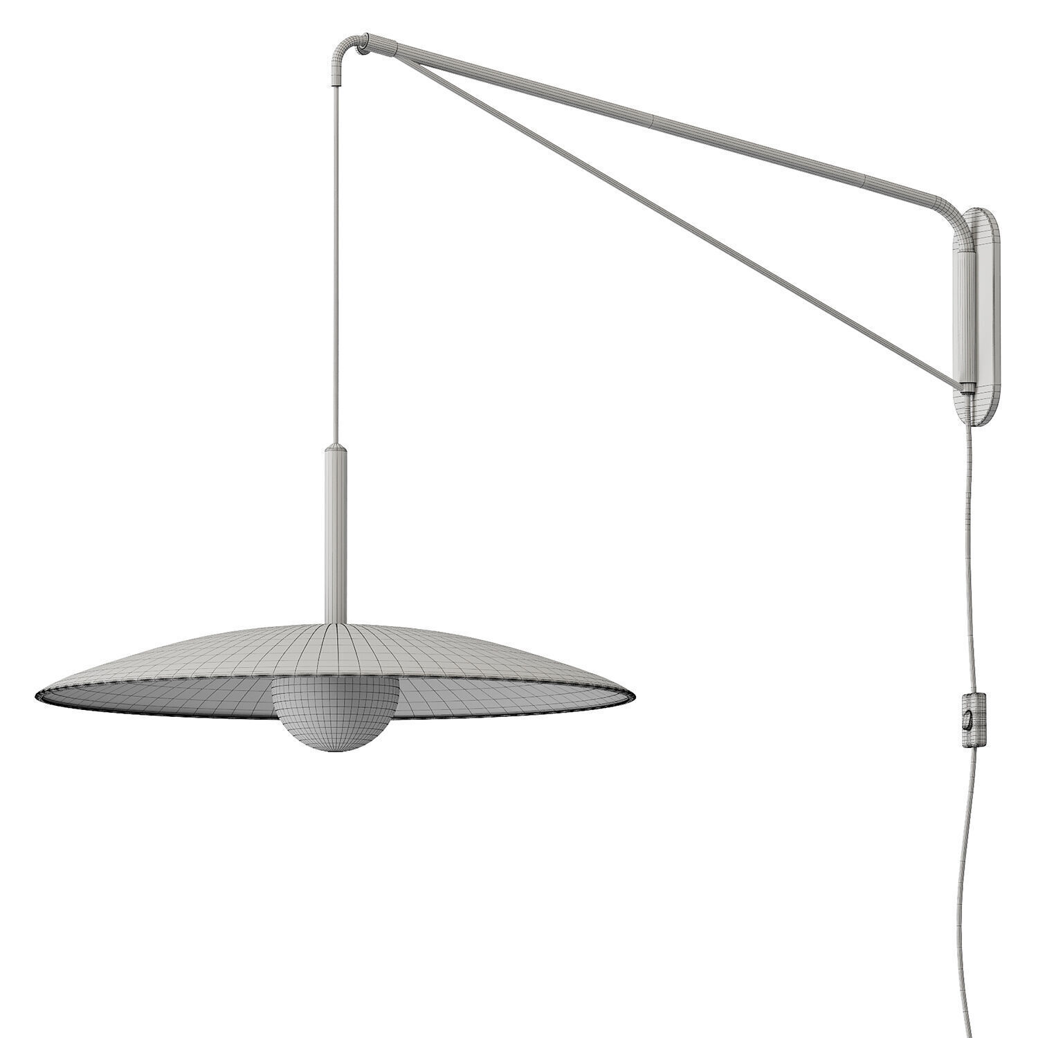 Piero Plug-In Sconce 3D model_6