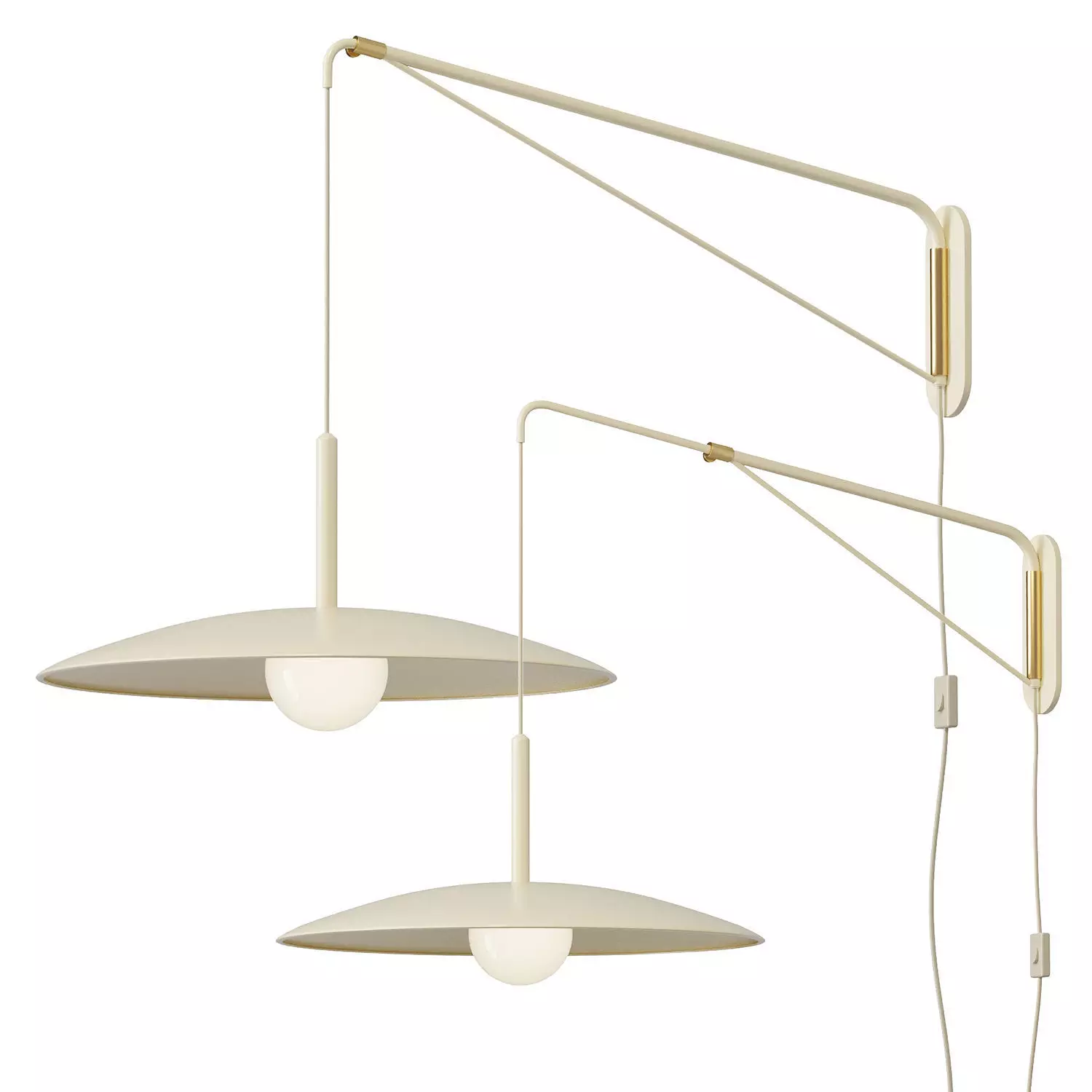 Piero Plug-In Sconce 3D model_0