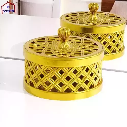 Lattice Design Jewelry Box 