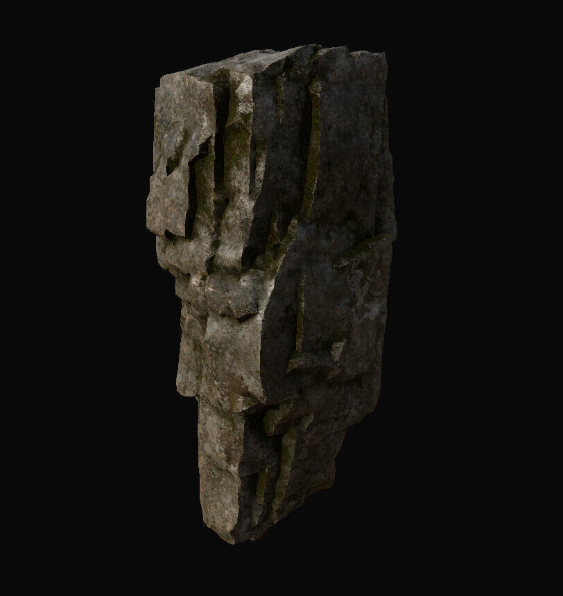 Blender Rock Generator V1 Low-poly 3D model_3
