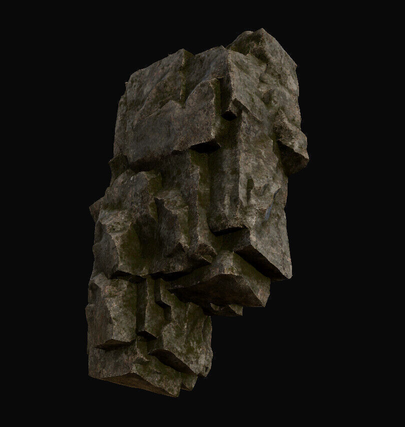Blender Rock Generator V1 Low-poly 3D model_2