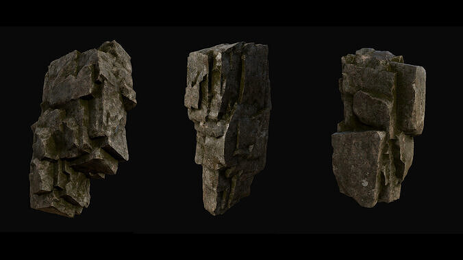 Blender Rock Generator V1 Low-poly 3D model