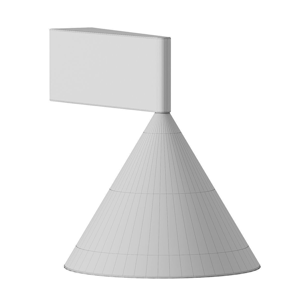 Tures Wall Lamp 3D model_2