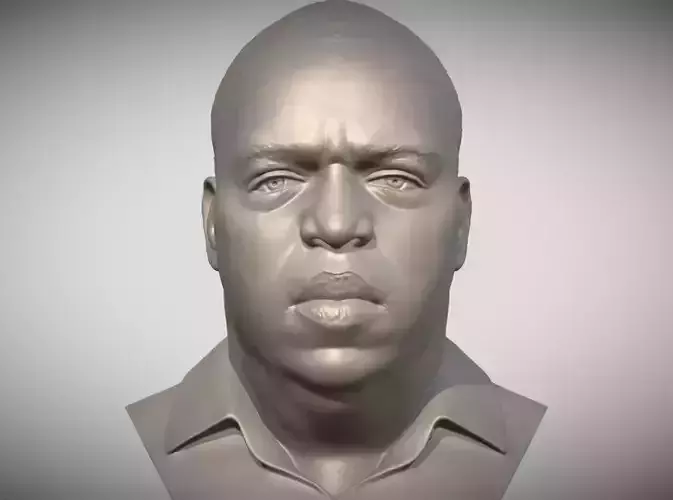 Biggie rapper bust 3D print model