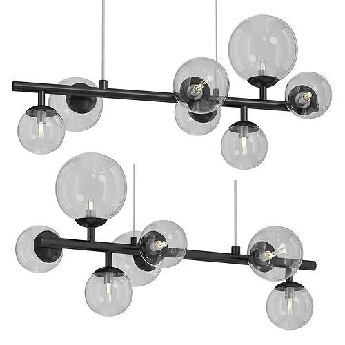 Pendant lamp Odeon Light Tovi 3D model