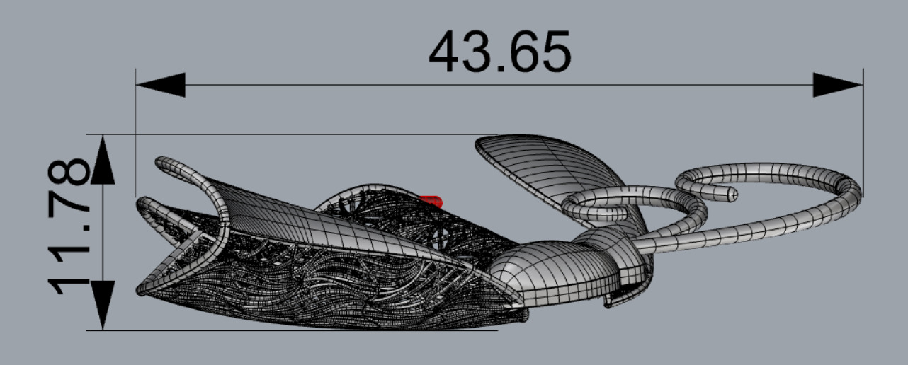 Golden Wings-Wings of Summer-Half Set-H2-16- 3D print model_15