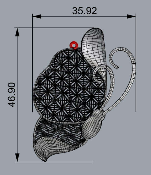 Golden Wings-Wings of Summer-Half Set-H2-16- 3D print model_13