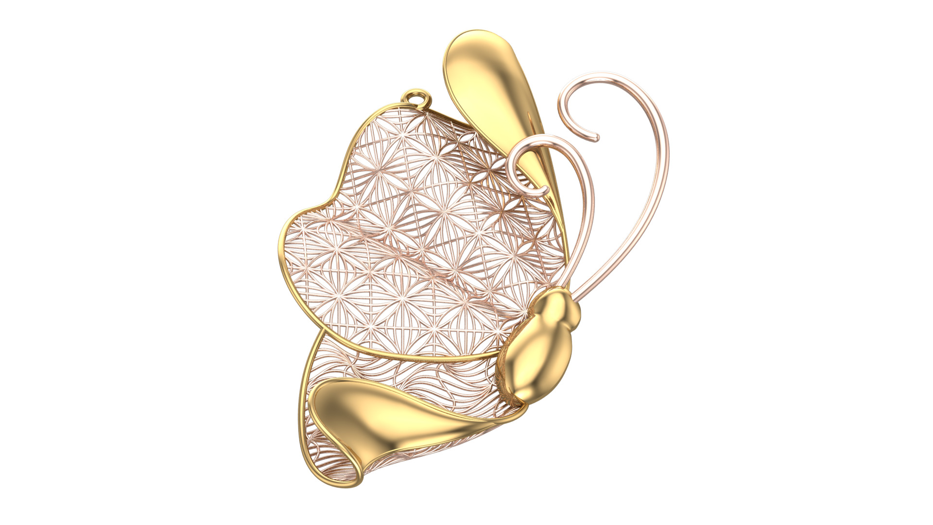 Golden Wings-Wings of Summer-Half Set-H2-16- 3D print model_7