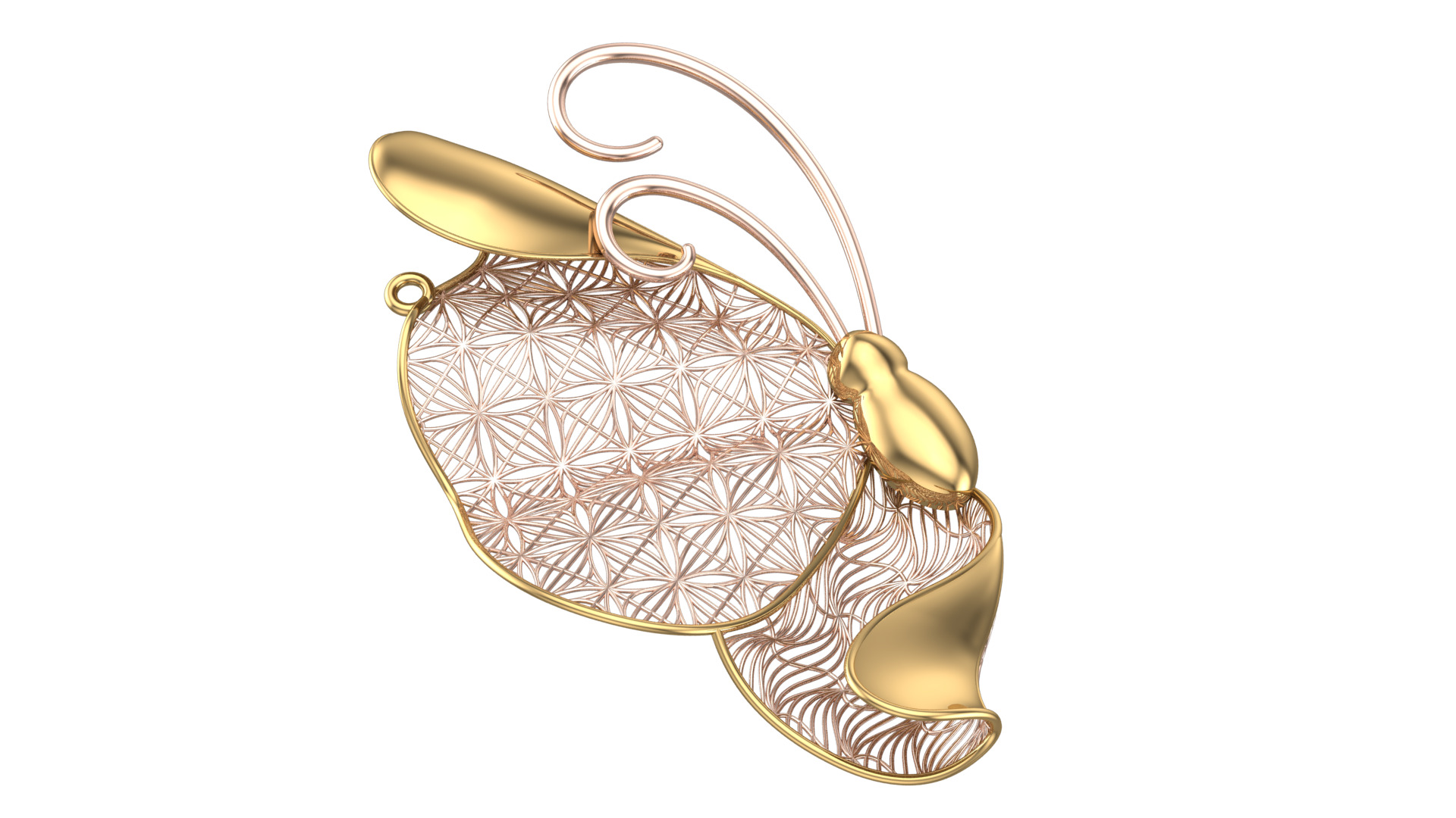 Golden Wings-Wings of Summer-Half Set-H2-16- 3D print model_6