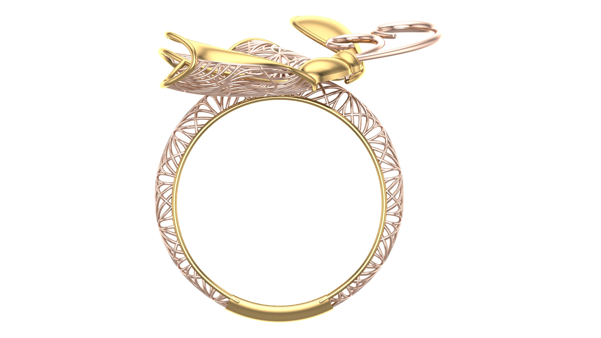 Golden Wings-Wings of Summer-Half Set-H2-16- 3D print model_3