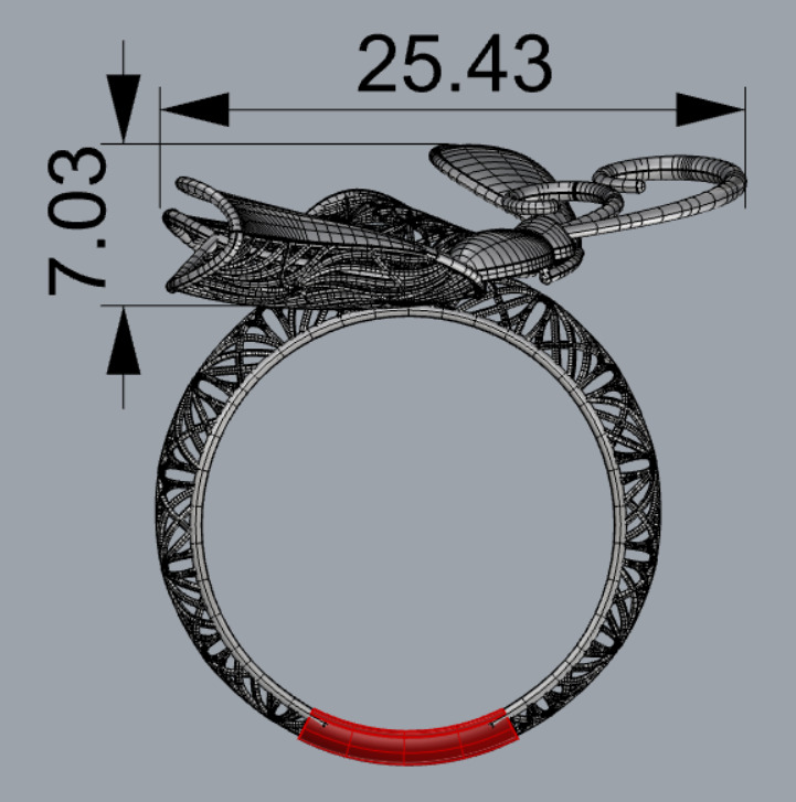 Golden Wings-Wings of Summer-Half Set-H2-16- 3D print model_11