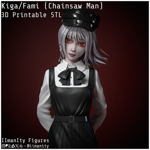 Kiga-Fami  -  Chainsaw-Man 3D print model