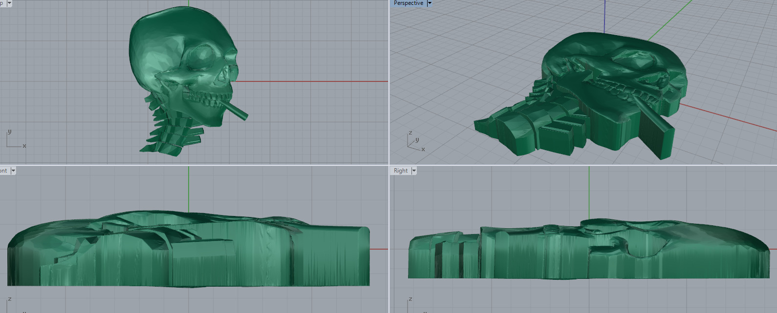 Skull 15 3D print model_4