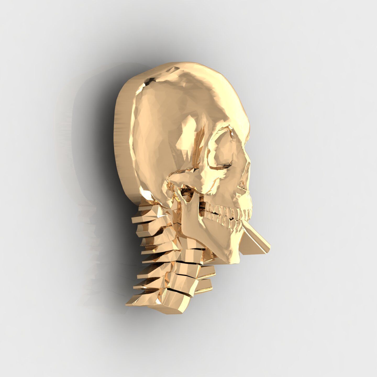 Skull 15 3D print model_2