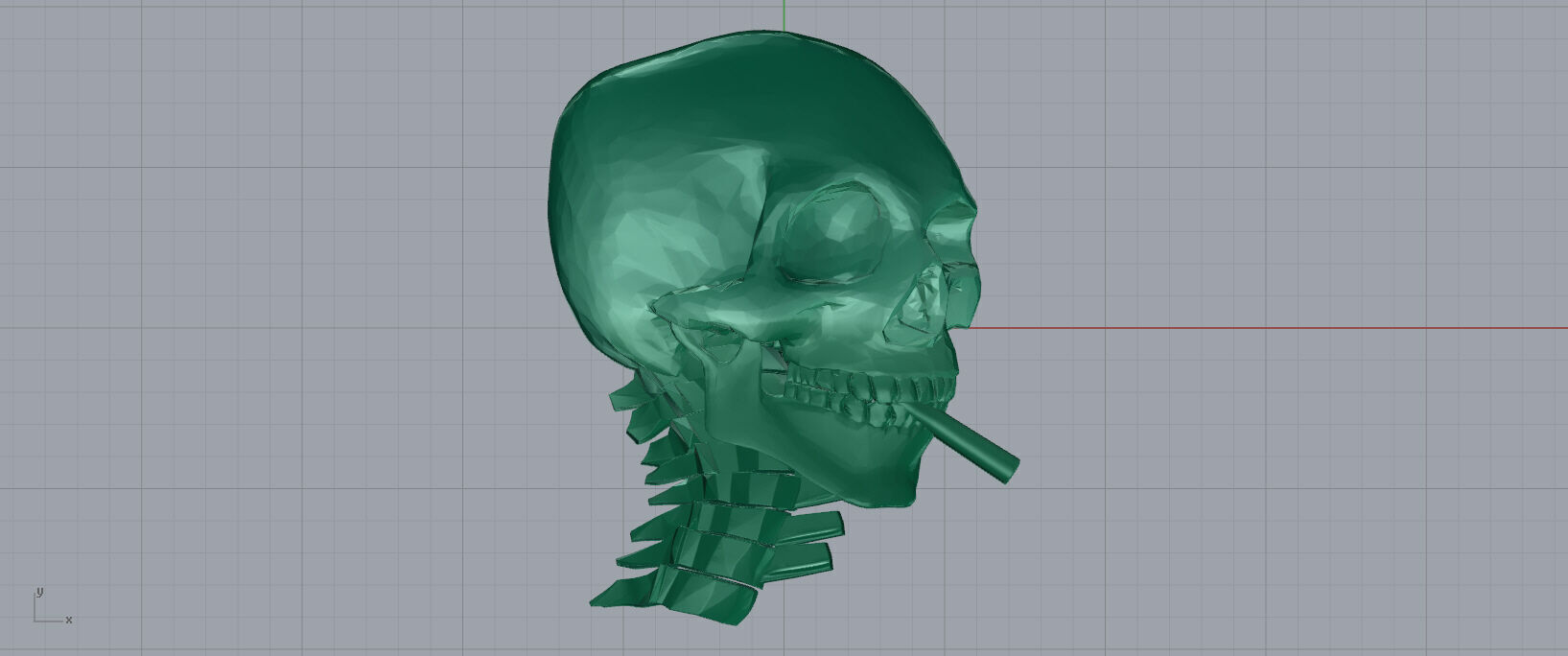 Skull 15 3D print model_5