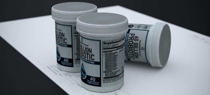 SUPPLEMENTS CONTAINER 2024 3D model 4