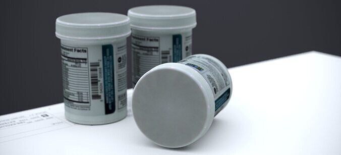 SUPPLEMENTS CONTAINER 2024 3D model 6