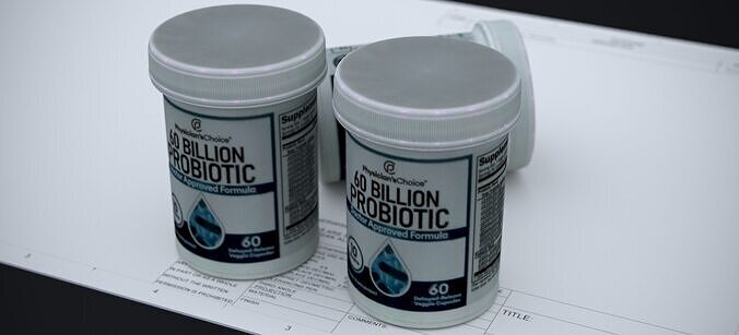 SUPPLEMENTS CONTAINER 2024 3D model 3